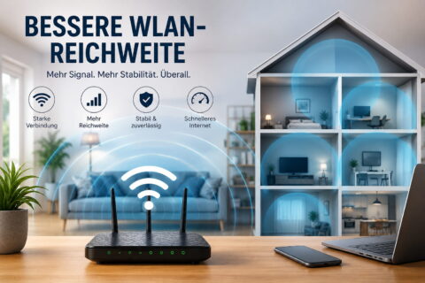 WLAN-Reichweite verbessern für stabiles WLAN im ganzen Haus