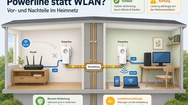 Powerline als WLAN-Alternative: Echte Vor- und Nachteile 4 Powerline als WLAN-Alternative im Heimnetz