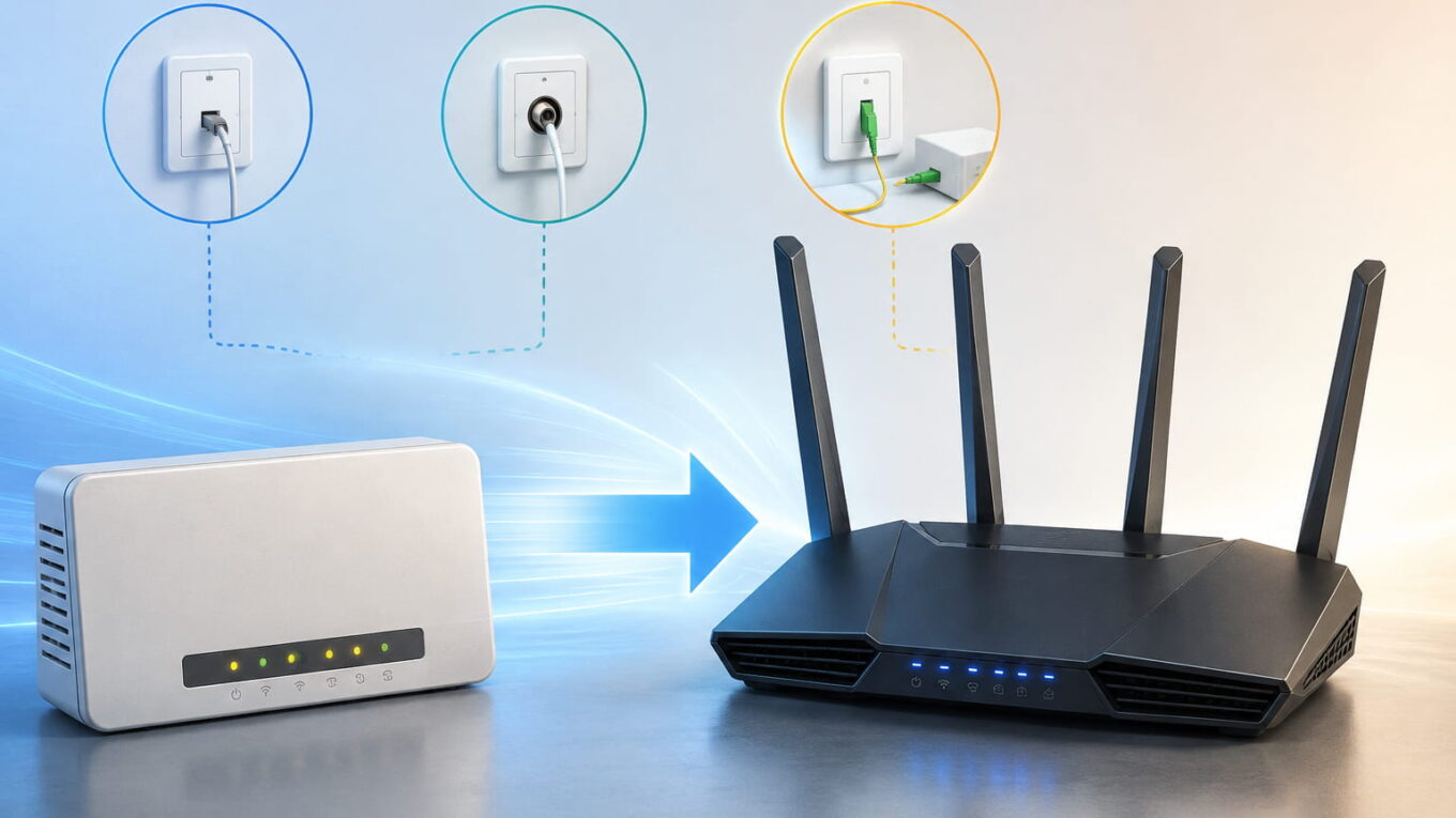 Provider Router ersetzen und eigenen Router verwenden