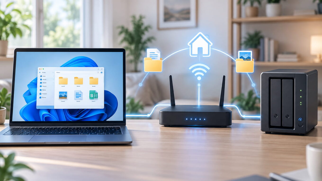 NAS im Heimnetz einrichten mit Windows 11, Router und Netzwerkspeicher