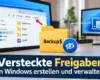 Versteckte Freigaben in Windows erstellen und verwalten