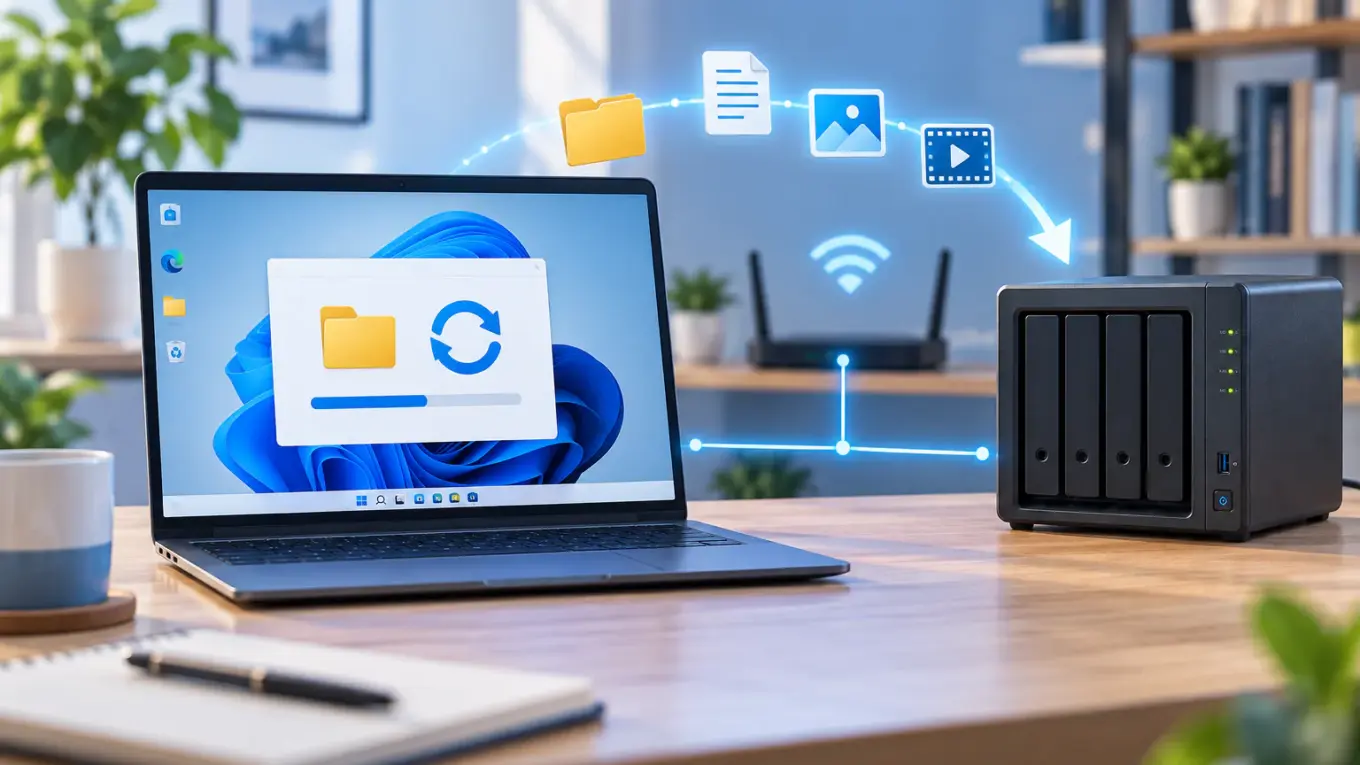 Windows 11 automatisch auf NAS sichern