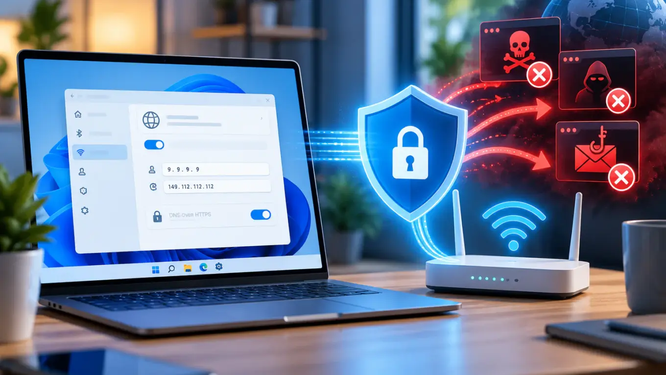 Malware im Netzwerk blockieren: DNS-Schutz schützt das Heimnetz vor Phishing und Schadsoftware