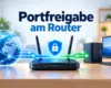 Portfreigabe am Router mit sicherer Weiterleitung von Internetverbindungen an einen Computer
